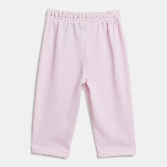 adidas Kids' Seasonal Essentials Adiraptor Sweatshirt And Joggers Set Pink image number 3