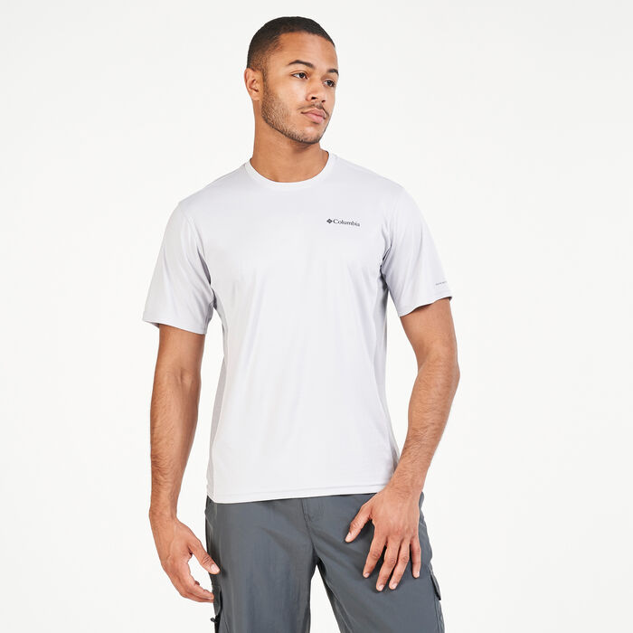 Columbia Men's Zero Ice Cirro-Cool™ T-Shirt Blue Columbia Men's Zero Ice Cirro-Cool™ T-Shirt Blue image number 0