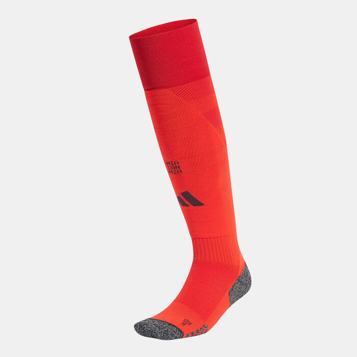 adidas Men's Bayern Munich Home Football Over-The-Calf Socks - 2024/25 Red adidas Men's Bayern Munich Home Football Over-The-Calf Socks - 2024/25 Red image number 0