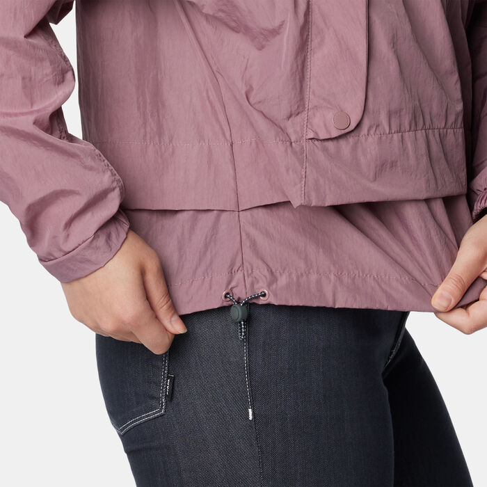 Columbia Women's Paracutie™ Windbreaker Jacket Purple Columbia Women's Paracutie™ Windbreaker Jacket Purple image number 5