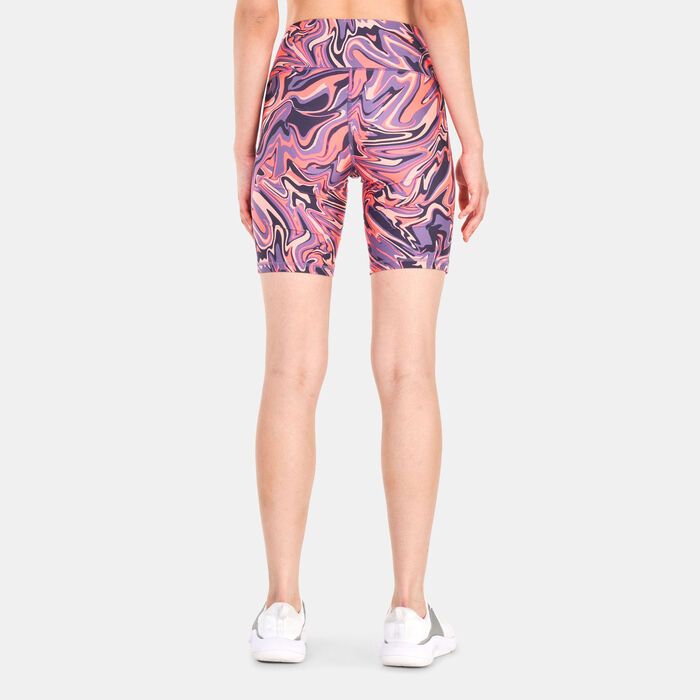 Under Armour Women's HeatGear® Bike Shorts Pink Under Armour Women's HeatGear® Bike Shorts Pink image number 1