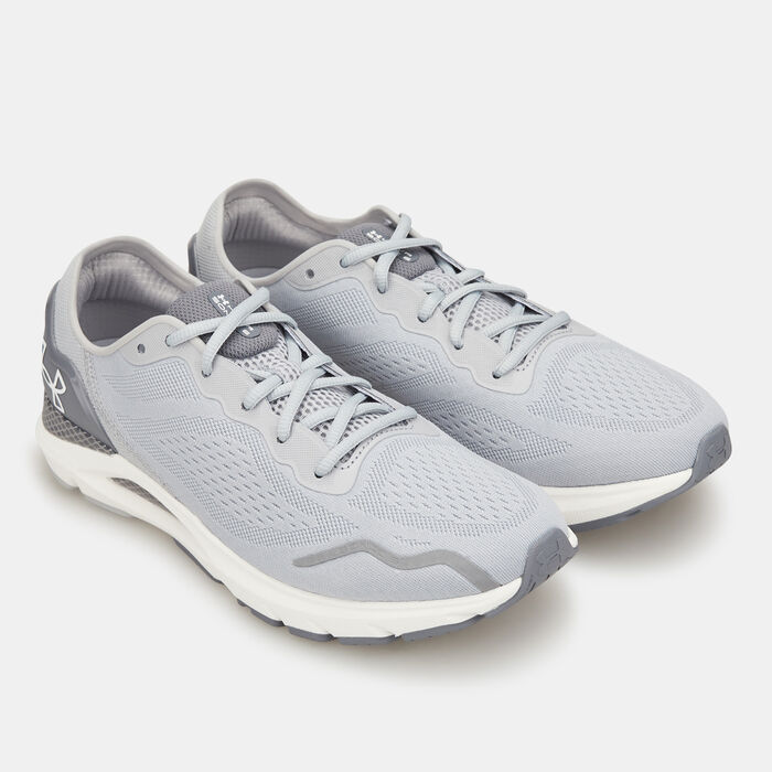 Under Armour Men's UA HOVR Sonic 6 Running Shoes Grey Under Armour Men's UA HOVR Sonic 6 Running Shoes Grey image number 2