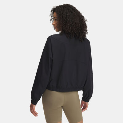 Under Armour Women's Rival Woven Jacket Black