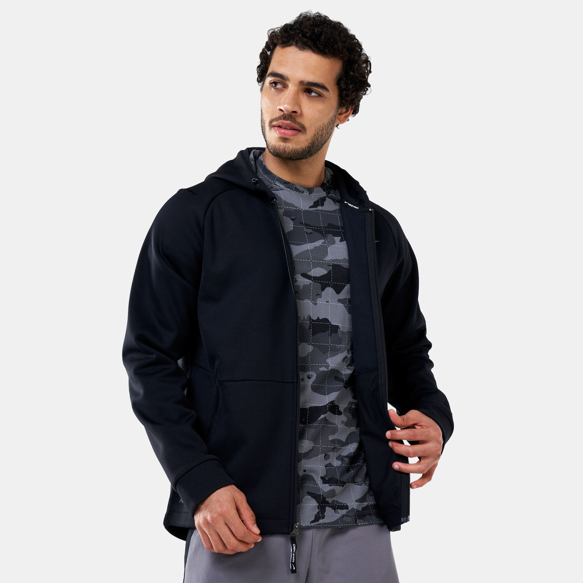 Men s Therma Sphere Therma FIT Hooded Fitness Jacket