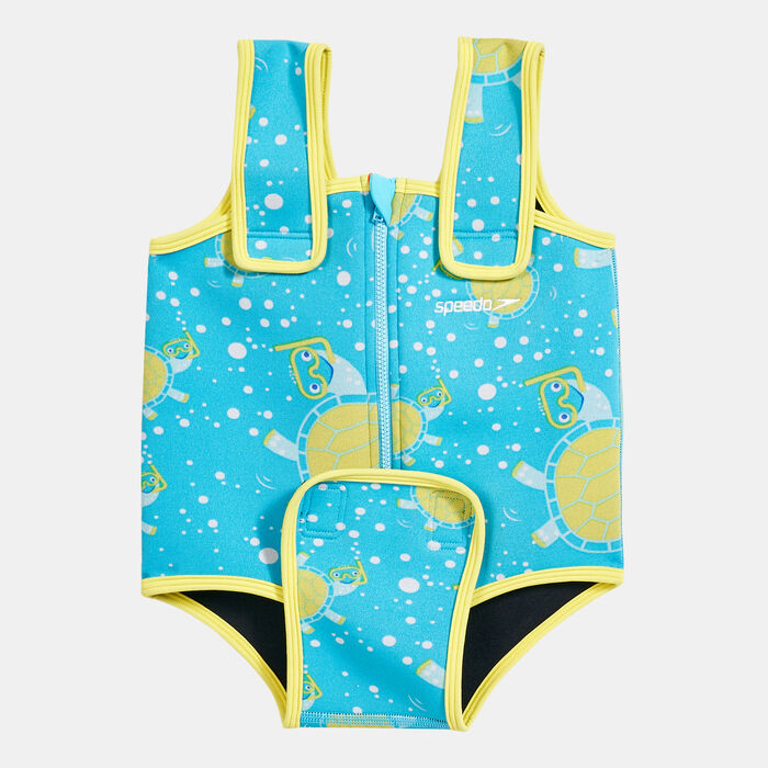Speedo Kids' X Tommy Turtle Baby Wrap Swimming Bodysuit (Baby & Toddler) Multi-Color image number 1
