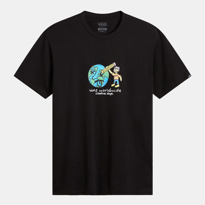 Vans Men's Creative Department Graphic T-Shirt Black image number 0