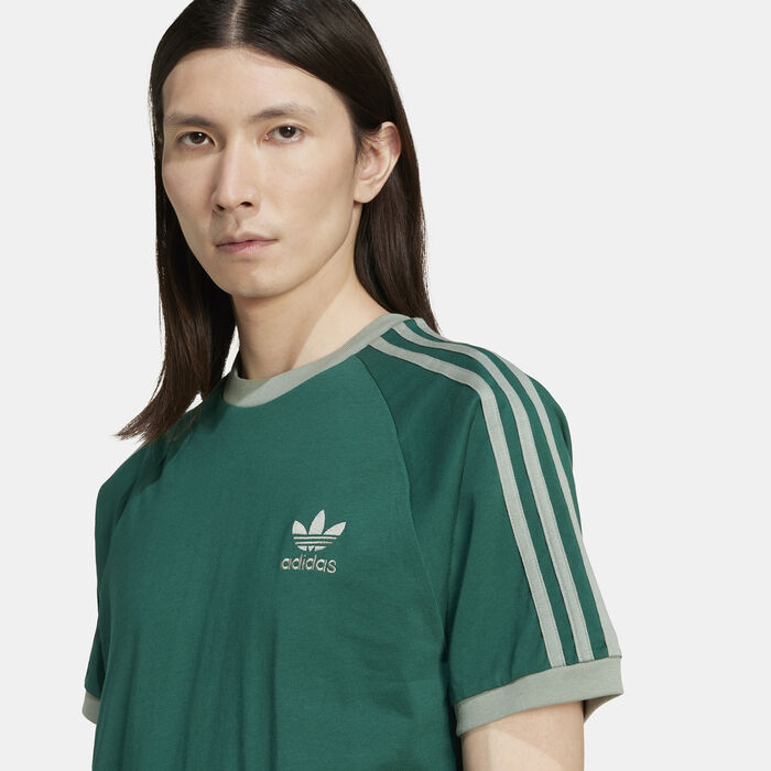 adidas Originals Men's Adicolor Classics T-Shirt Green adidas Originals Men's Adicolor Classics T-Shirt Green image number 3