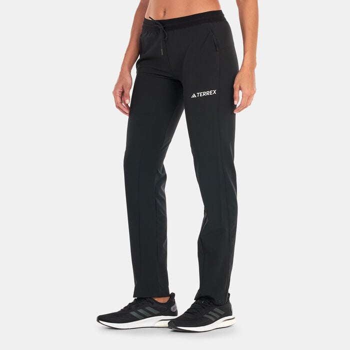 adidas Women's Terrex Liteflex Hiking Tracksuit Pants Black adidas Women's Terrex Liteflex Hiking Tracksuit Pants Black image number 0