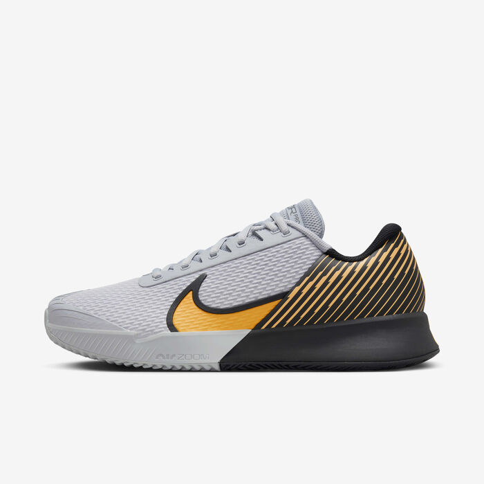 Nike Men's Court Air Zoom Vapor Pro 2 Clay Tennis Shoes Grey Nike Men's Court Air Zoom Vapor Pro 2 Clay Tennis Shoes Grey image number 0