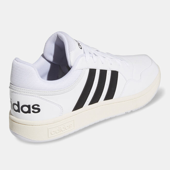 adidas Men's Hoops 3.0 Classic Vintage Low Shoes White image number 2