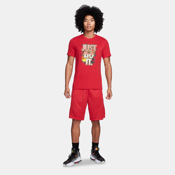 Nike Men's Icon Dri-FIT Basketball Shorts Red Nike Men's Icon Dri-FIT Basketball Shorts Red image number 2