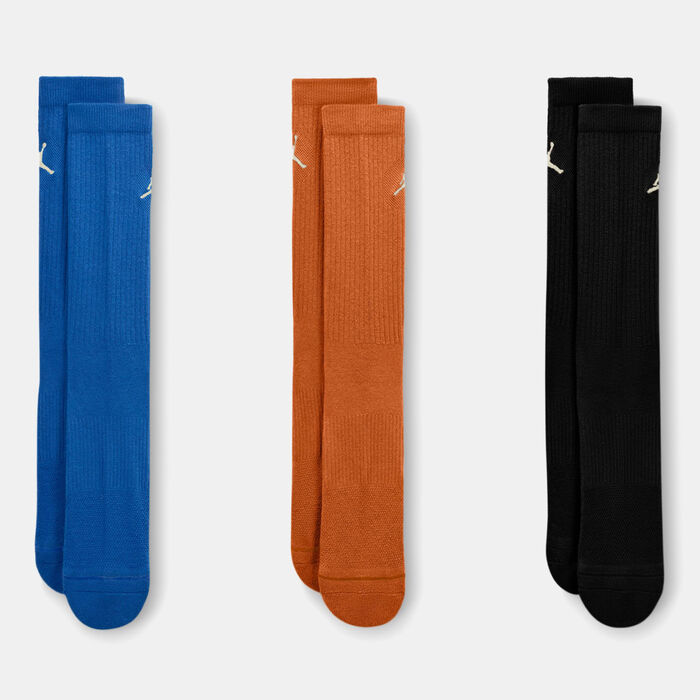 Jordan Everyday Crew Socks (3 Pairs) Multi-Color Jordan Everyday Crew Socks (3 Pairs) Multi-Color image number 1
