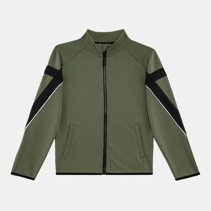 Sun and Sand Sports Kids' Track Jacket Green Sun and Sand Sports Kids' Track Jacket Green image number 0