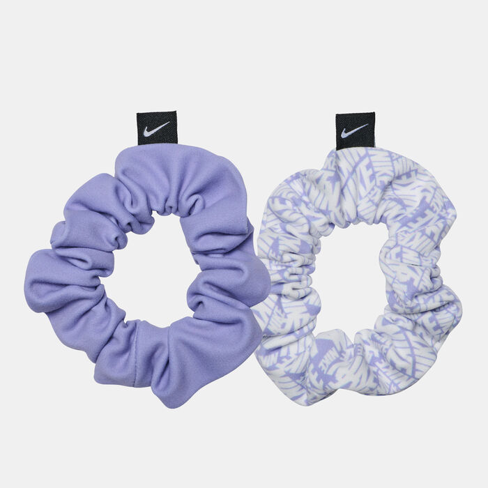 Nike Dri-FIT Gathered 3.0 Hair Ties (2 Pieces) Purple image number 0