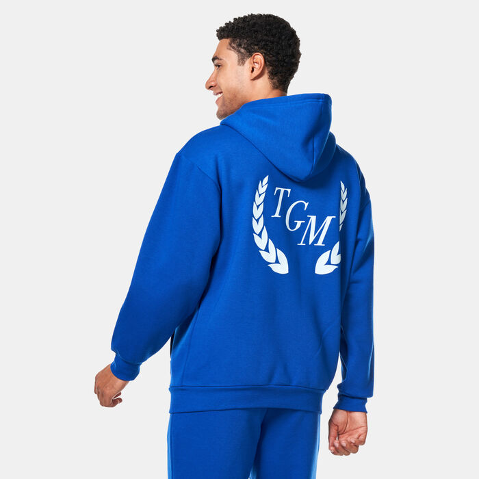 The Giving Movement Men's Lounge Full-Zip Hoodie Blue image number 1