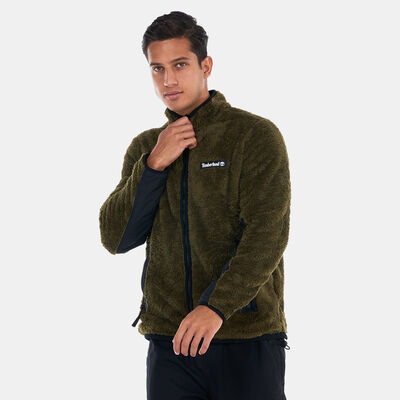Timberland Men's High Pile Fleece Jacket Green