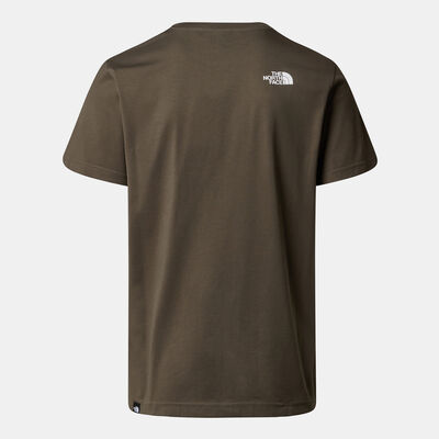 The North Face Men's Simple Dome T-Shirt Green The North Face Men's Simple Dome T-Shirt Green