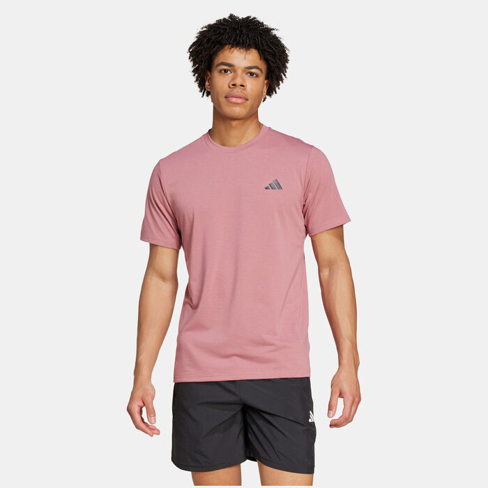 adidas Men's Train Essentials Comfort Training T-Shirt Pink adidas Men's Train Essentials Comfort Training T-Shirt Pink image number 0