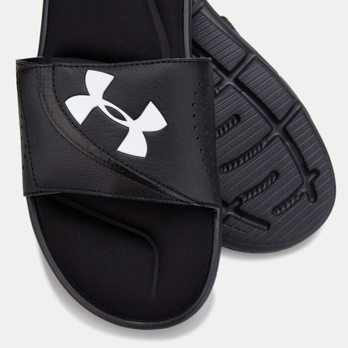 Under Armour Men's Ignite VI Slides Black Under Armour Men's Ignite VI Slides Black image number 2