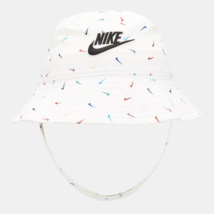 Nike Kids' Futura Bucket Hat White Nike Kids' Futura Bucket Hat White image number 0