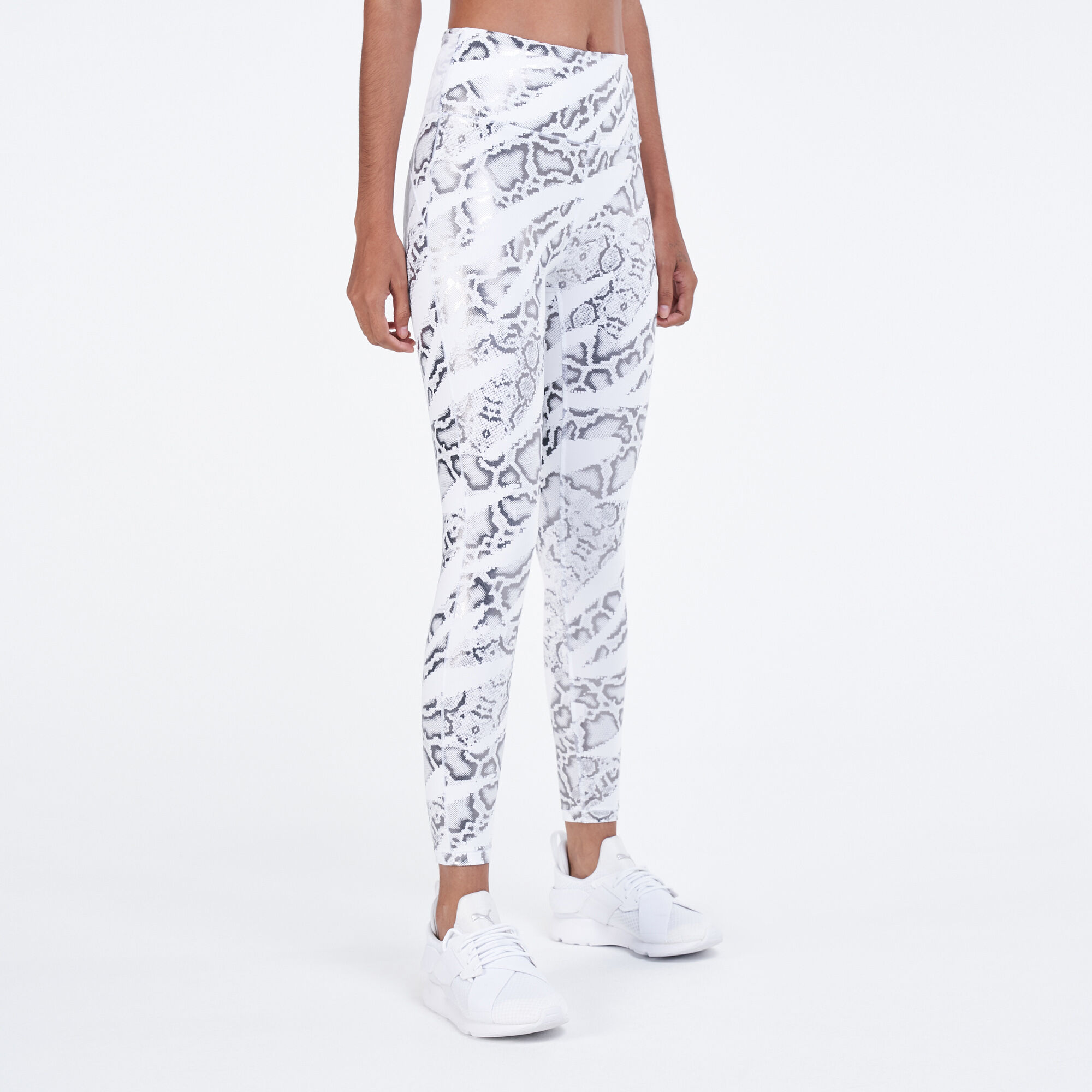 White puma leggings store