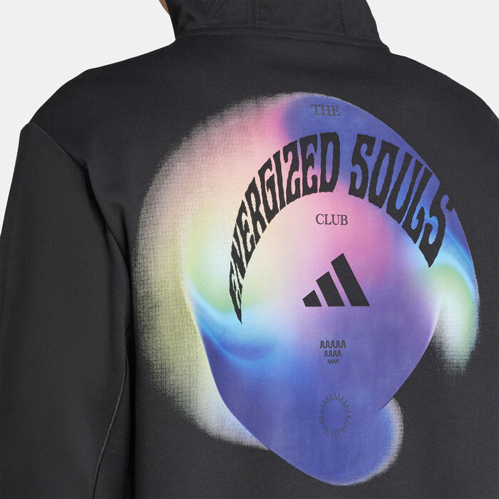 adidas Men's Yoga Training Hoodie Black image number 3