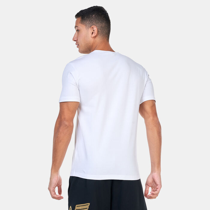EA7 Emporio Armani Men's Logo Series T-Shirt White EA7 Emporio Armani Men's Logo Series T-Shirt White image number 1