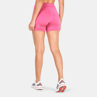 adidas Women's DailyRun 5-Inch Bike Shorts Pink adidas Women's DailyRun 5-Inch Bike Shorts Pink