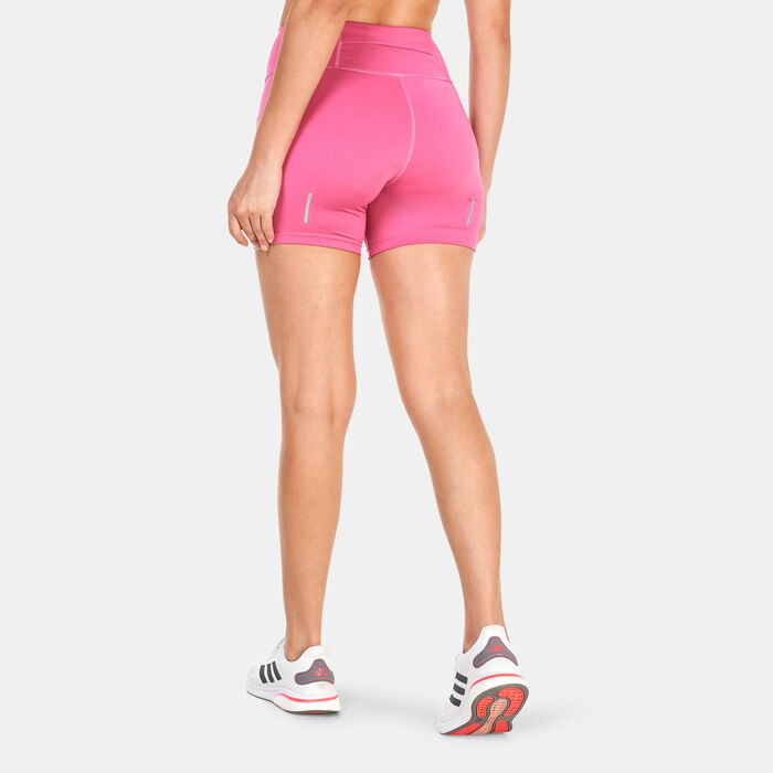 adidas Women's DailyRun 5-Inch Bike Shorts Pink adidas Women's DailyRun 5-Inch Bike Shorts Pink image number 1