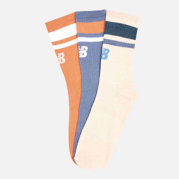 New Balance Sport Essentials Line Midcalf Socks (3 Pack) Multi-Color New Balance Sport Essentials Line Midcalf Socks (3 Pack) Multi-Color image number 0