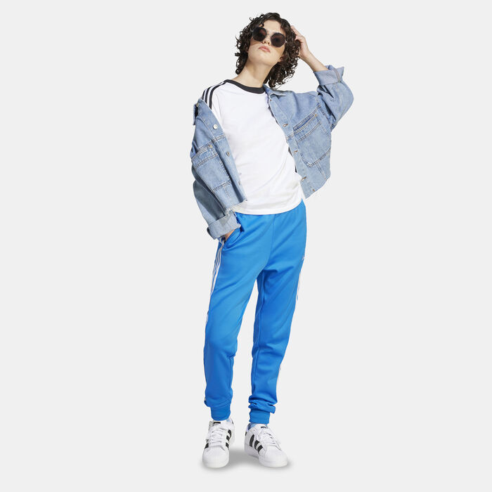 adidas Originals Women's Adicolor Classics Slim 3-Stripes T-Shirt White adidas Originals Women's Adicolor Classics Slim 3-Stripes T-Shirt White image number 2