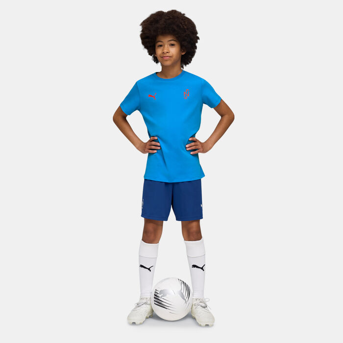 PUMA Kids' Neymar Jr. Playmaker Training Football Shorts Blue PUMA Kids' Neymar Jr. Playmaker Training Football Shorts Blue image number 2
