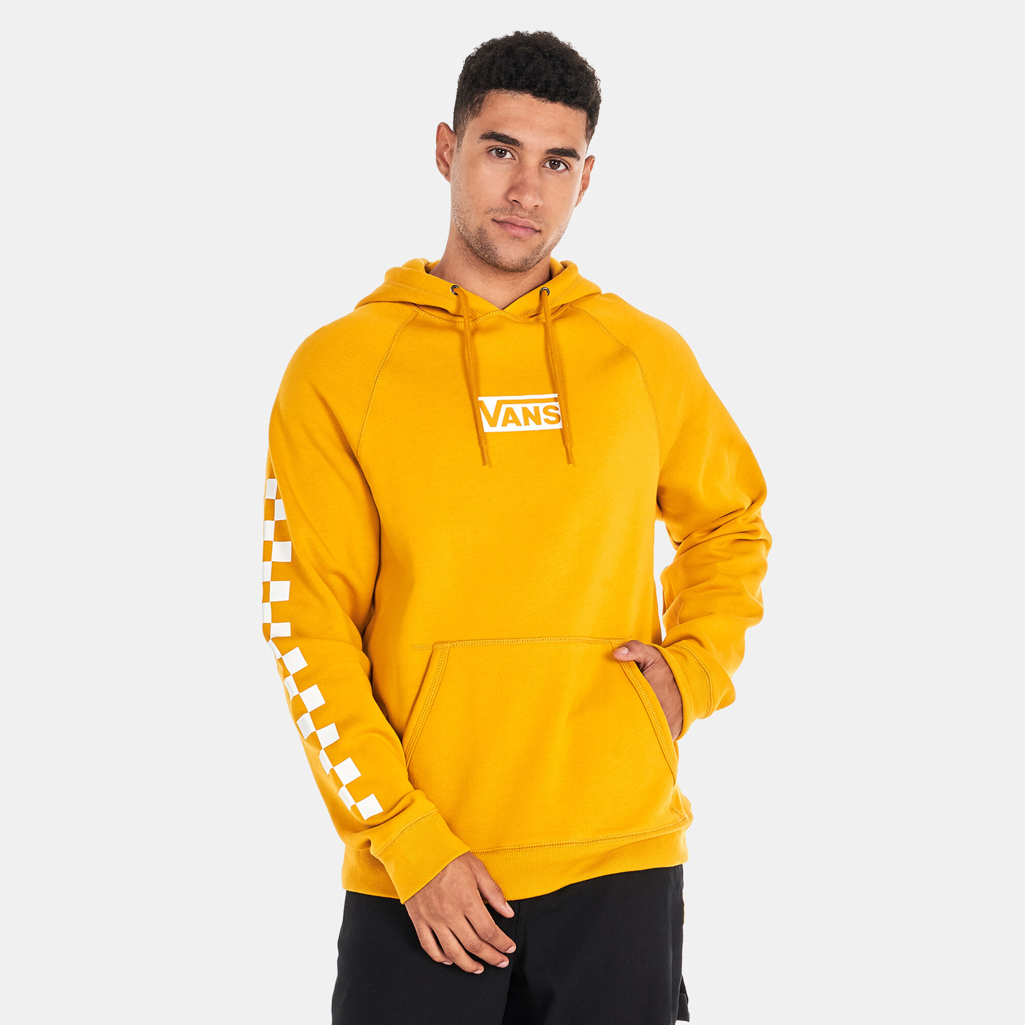 Men s Versa Standard Pullover Hoodie Gold Vans in KSA SSS