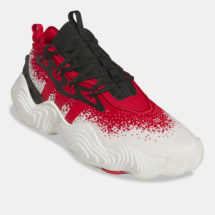 adidas Men's Trae Young 3 Basketball Shoes White adidas Men's Trae Young 3 Basketball Shoes White image number 1