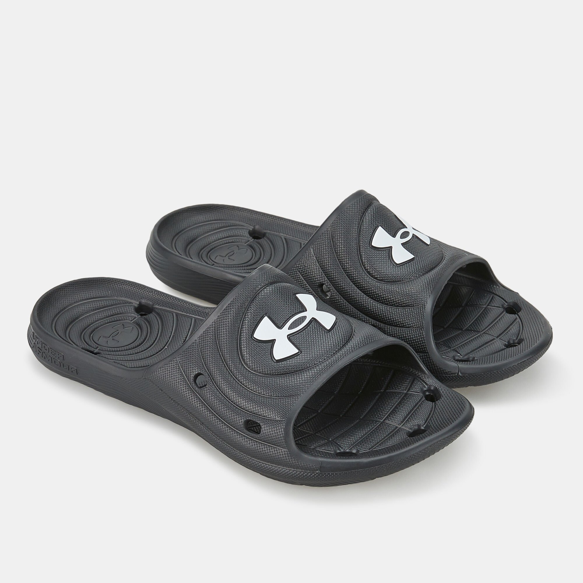 Men s Locker IV Slides Black Under Armour in KSA SSS