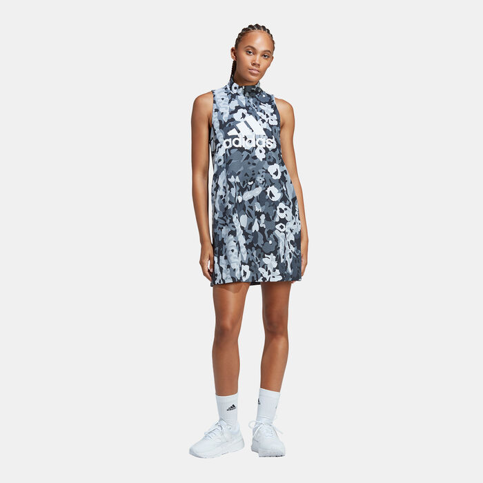 adidas Women's Graphic Dress Black adidas Women's Graphic Dress Black image number 0