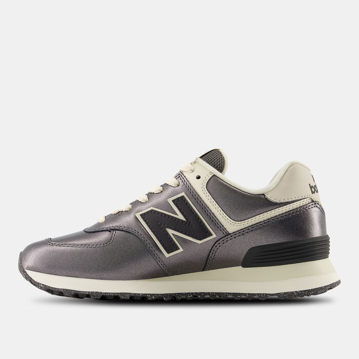 New Balance Women's 574 Shoes Mettalic image number 2