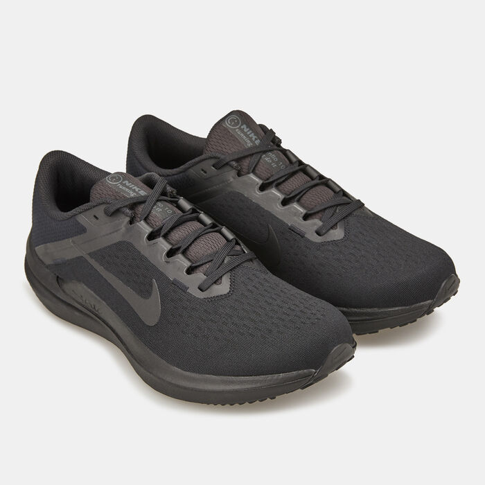 Nike Men's Winflo 10 Road Running Shoe Black Nike Men's Winflo 10 Road Running Shoe Black image number 2