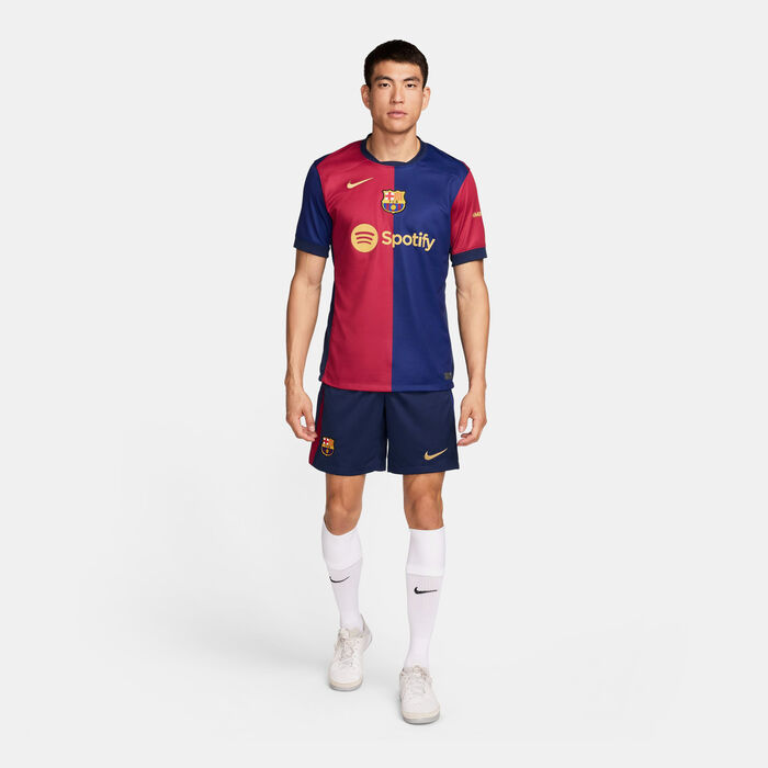 Nike Men's F.C. Barcelona Dri-FIT Stadium Home Replica Football Jersey - 2024/25 Blue image number 2