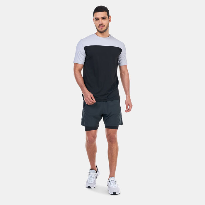 Sun and Sand Sports Men's Active Colour Block Training T-Shirt Multi-Color Sun and Sand Sports Men's Active Colour Block Training T-Shirt Multi-Color image number 2