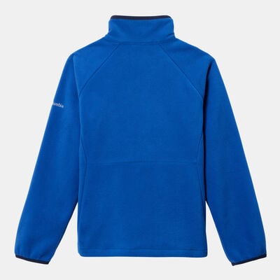 Columbia Kids' Fast Trek IV Fleece Full-Zip Jacket Blue Columbia Kids' Fast Trek IV Fleece Full-Zip Jacket Blue