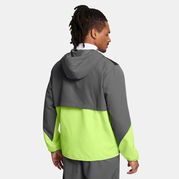 Under Armour Men's Icon Legacy Windbreaker Jacket Grey image number 1