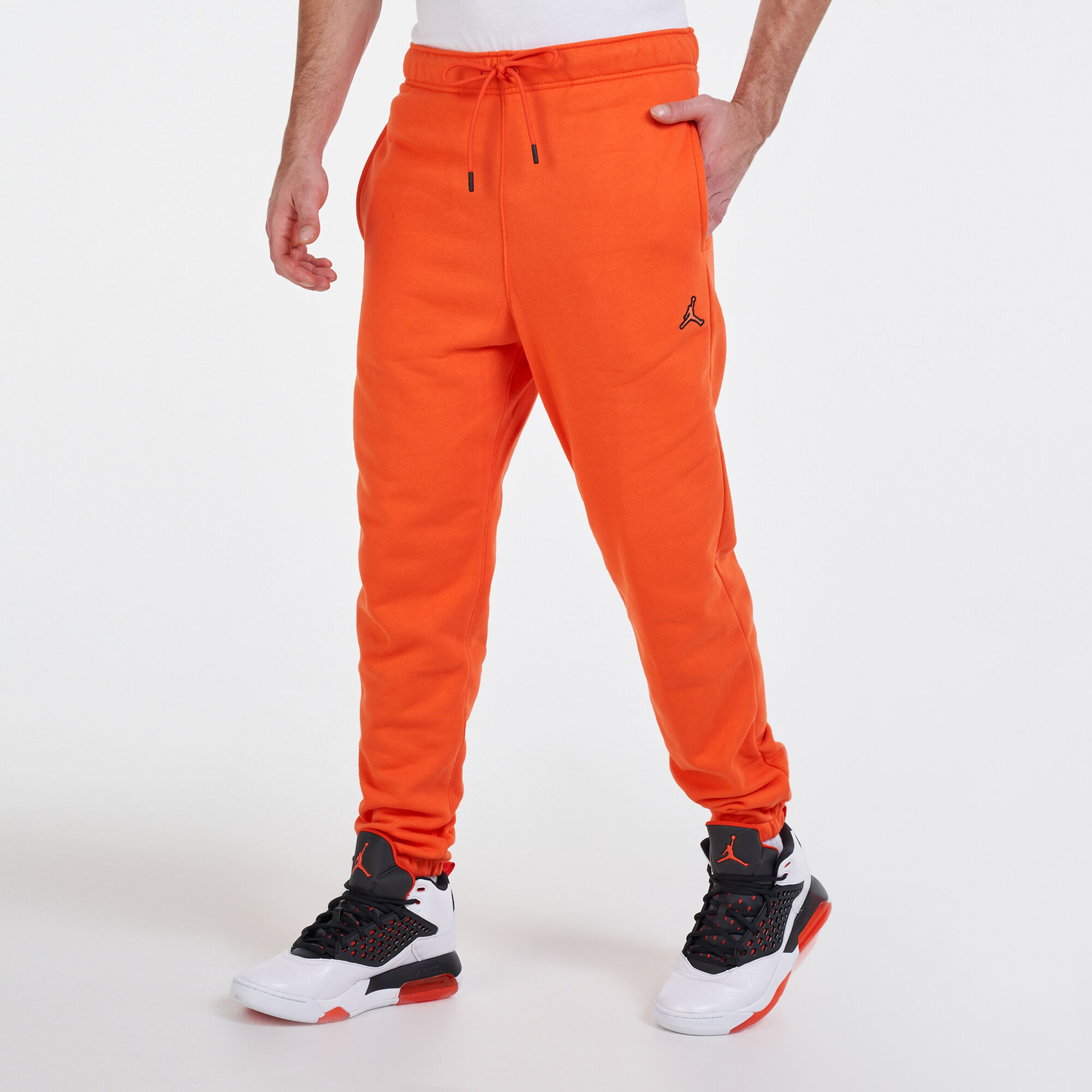 Men s Fleece Pants Orange Jordan in KSA SSS