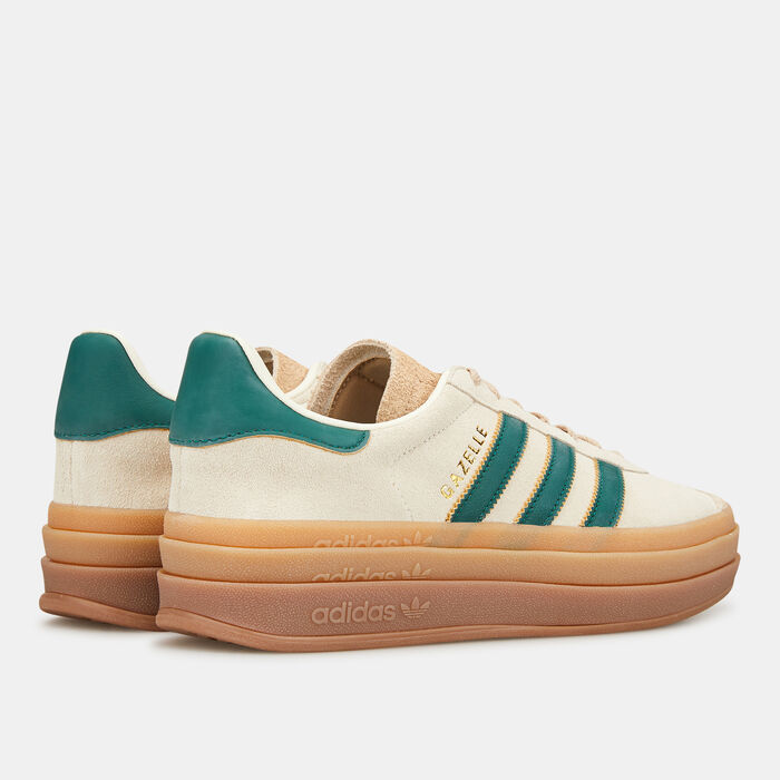 adidas Originals Women's Gazelle Shoe White image number 2