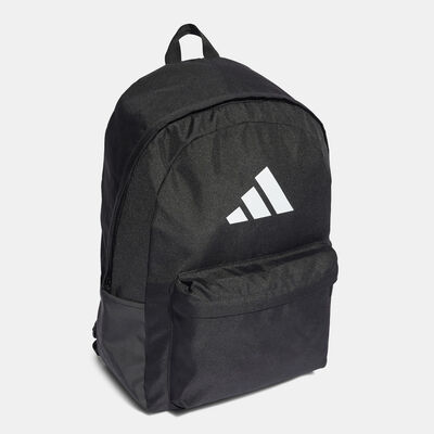 adidas Classic 3 Bar Logo Backpack Black adidas Classic 3 Bar Logo Backpack Black