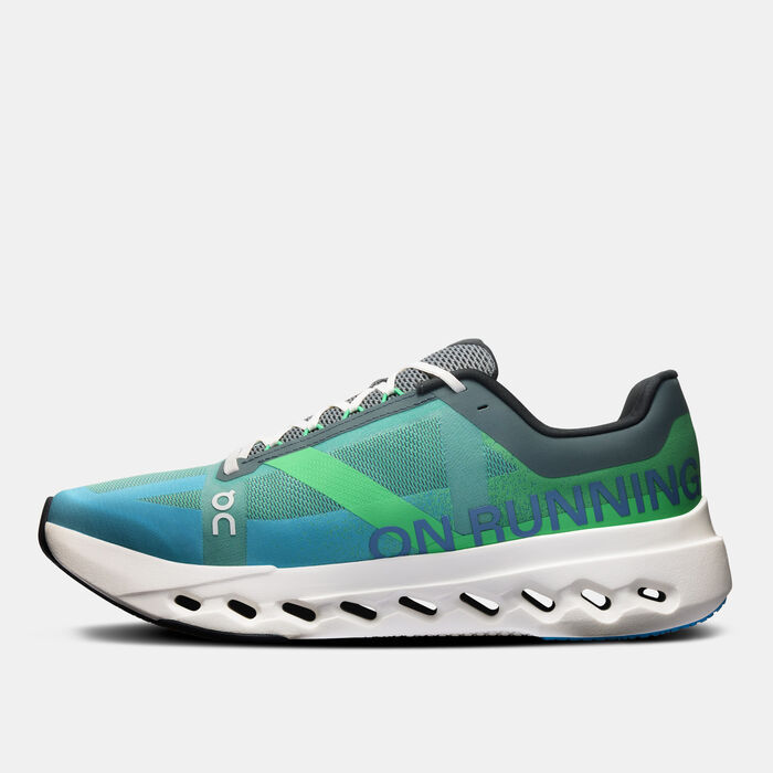 On Men's Cloudsurfer Next Running Shoes Green On Men's Cloudsurfer Next Running Shoes Green image number 2