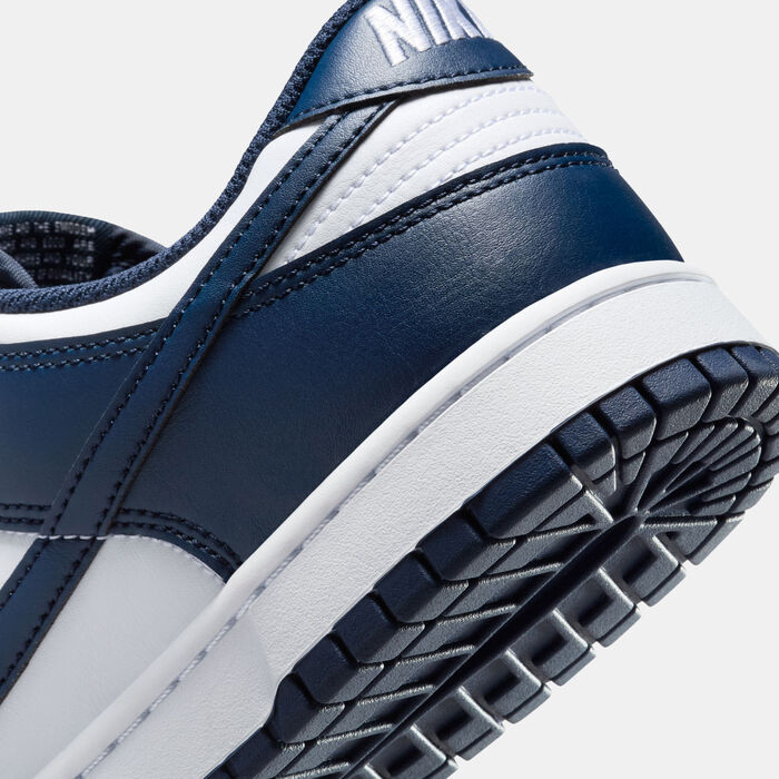 Nike Men's Dunk Low Retro Shoes Blue Nike Men's Dunk Low Retro Shoes Blue image number 12