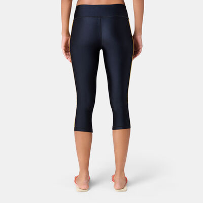 COEGA Women's 3/4 Swimming Leggings Black