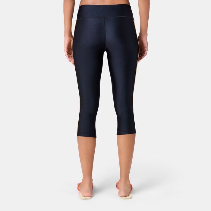 COEGA Women's 3/4 Swimming Leggings Black COEGA Women's 3/4 Swimming Leggings Black image number 1