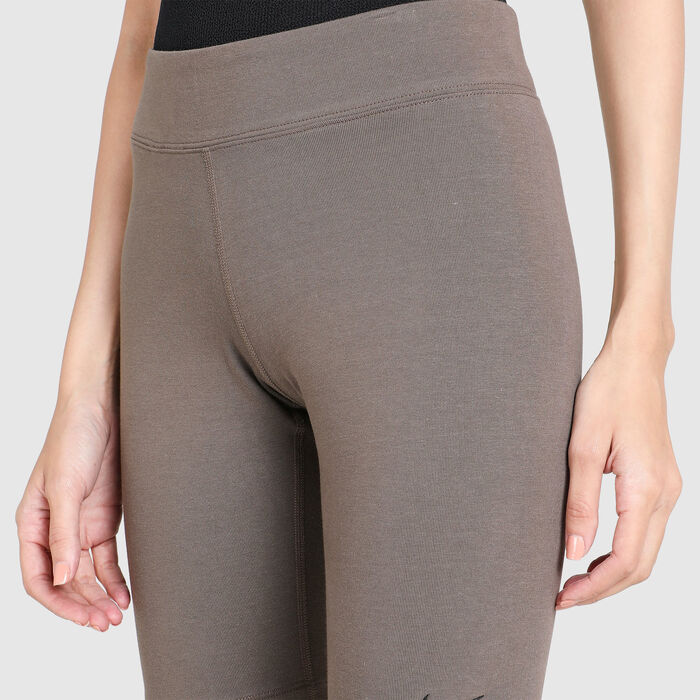 Nike Women's Sportswear Essential Mid-Rise Biker Shorts Grey Nike Women's Sportswear Essential Mid-Rise Biker Shorts Grey image number 3